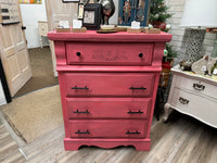 Emma the flirtatious pink Dresser