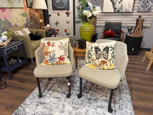 Tweed office chairs