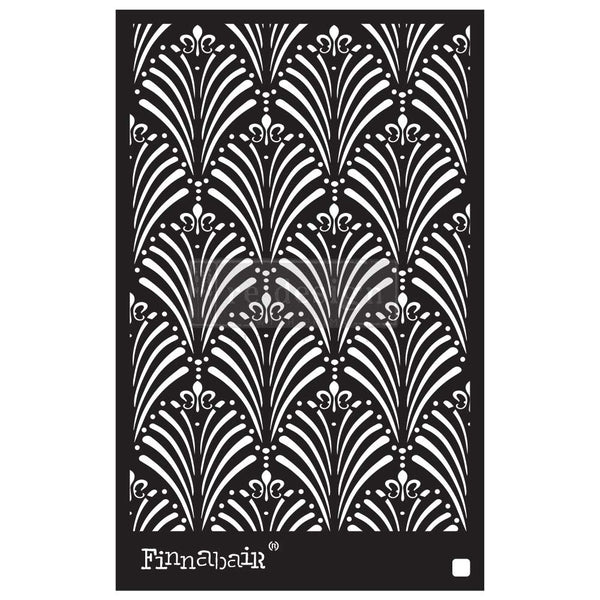 Art Deco Wall/ Prima Stencil