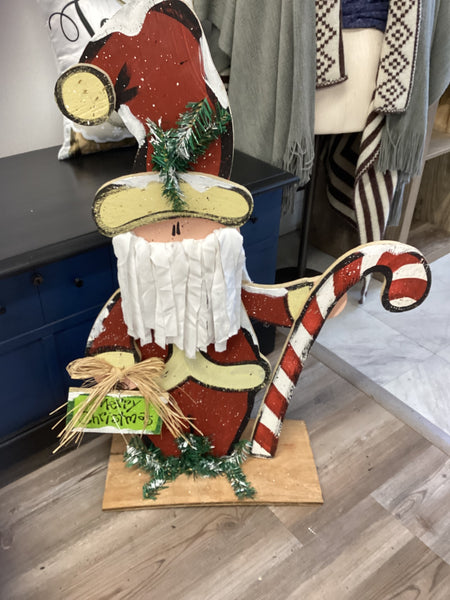Snowman/Candy Cane Sign