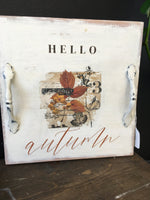 Hello Autumn Tray