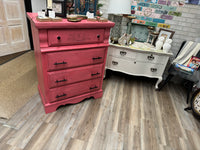 Emma the flirtatious pink Dresser