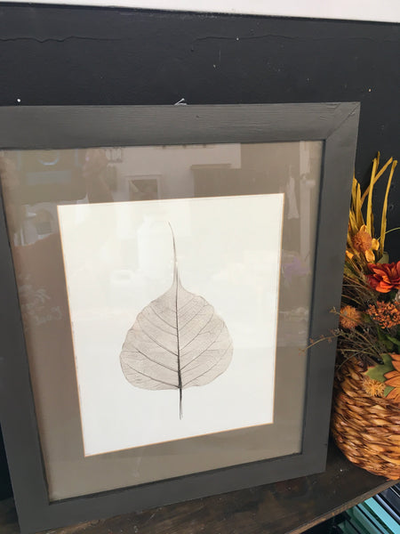 Framed Leaf Print