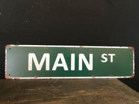 Main Street Sign