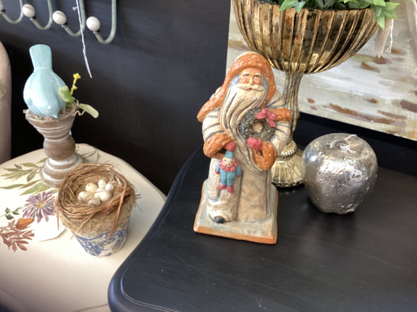 Snowman with Wreath & Clown