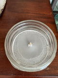 DIY gravel road candle