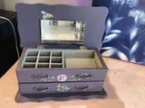 Fern Fables -Plum Pudding Jewelry Box