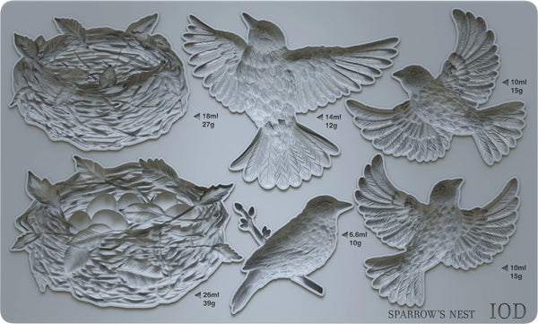 Sparrows Nest  6X10 IOD MOULD
