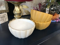 Ridged Earthenware Bowls