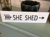 She Shed Sign