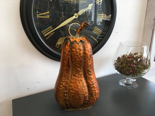 Tall Copper Pumpkin