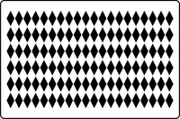 JRV Diamond Pattern stencil