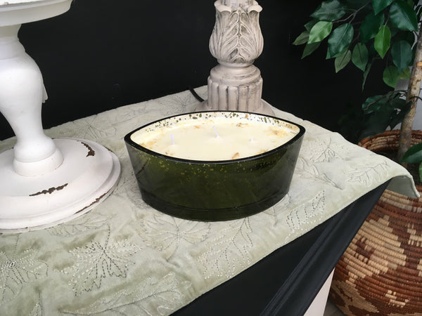 Huge Vanilla 3 Wick Candle