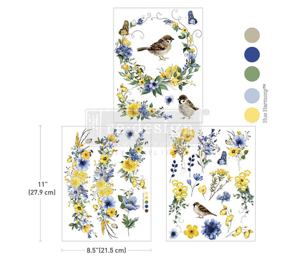 MIDDY TRANSFERS® – SUNLIT AVIARY