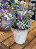 Glazed ceramic pot