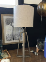 Industrial desk lamp
