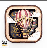 07/1/26  (Wednesday) 6pm 3D wood art painting