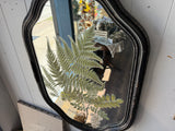 Black gold Fern Mirror