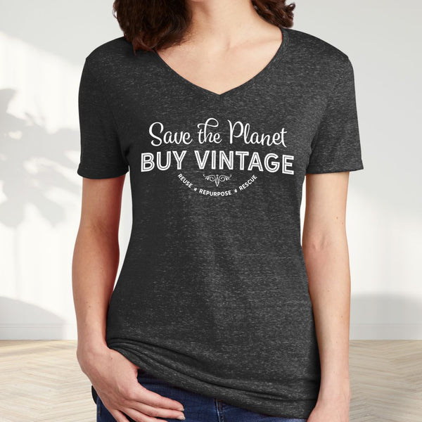 Save The Planet Buy Vintage T-Shirt