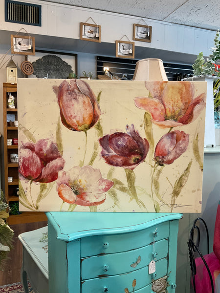 Tulip canvas picture