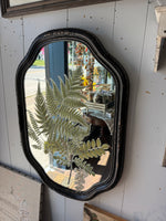 Black gold Fern Mirror