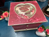 Vintage Heart Wallpaper jewelry Box