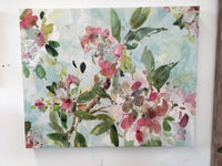 Pink/Fushia Floral Canvas
