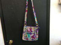 Vera Bradley Purple Paisley Handbag
