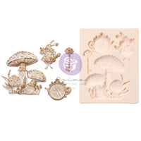 DECOR MOULDS® – Lost In Wonderland  Redesign Prima mold MOULD - SIZE: 3.5”x4.5” 8MM THICKNESS