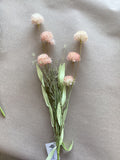 Coral Wildflower Spray