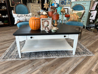 Cherry picked  half moon sofa foyer table