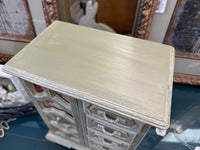 Shabby glam Vintage Wallpaper jewelry box