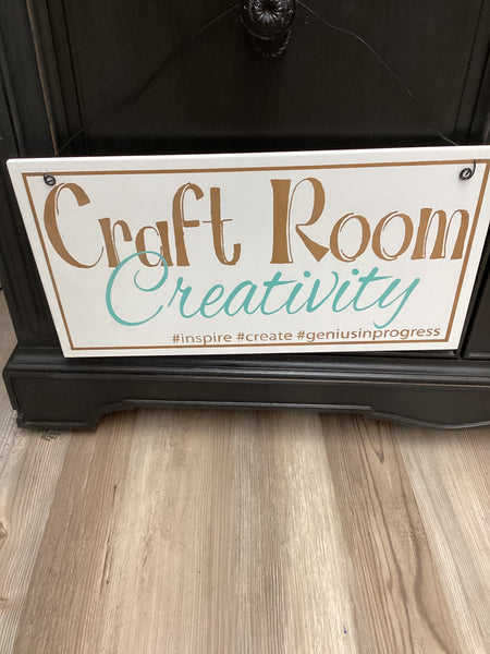 Craft Room Sign