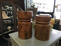 Chunky Wood Candle Holder (Each Sold Separately)