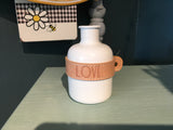 Love Metal Vase