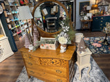 Eileen The stunning oak vintage antique dresser