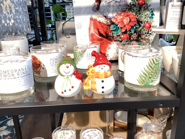 Snowman Salt & Pepper