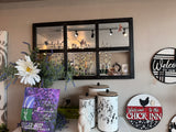 Lavender mirror black heavy