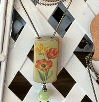 Custom made Vintage Garden necklaces