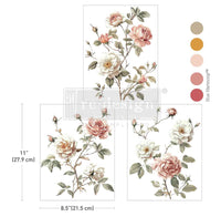 MIDDY TRANSFERS® – CREAMY BLUSH BLOOMS