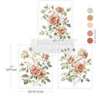 MIDDY TRANSFERS® – GENTLE SYMPHONY – 3 SHEETS, 8.5″X11″