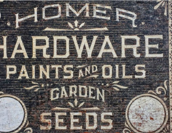 Hardware Roycycled Decoupage Paper
