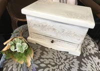 06/28/25 (Saturday) 1-3:30pm Paint a small table, chair or jewelry box or make a cabinet door art or tray