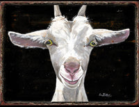 Metal farm animal signs
