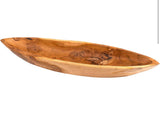 Teak wood bowl canoe boat