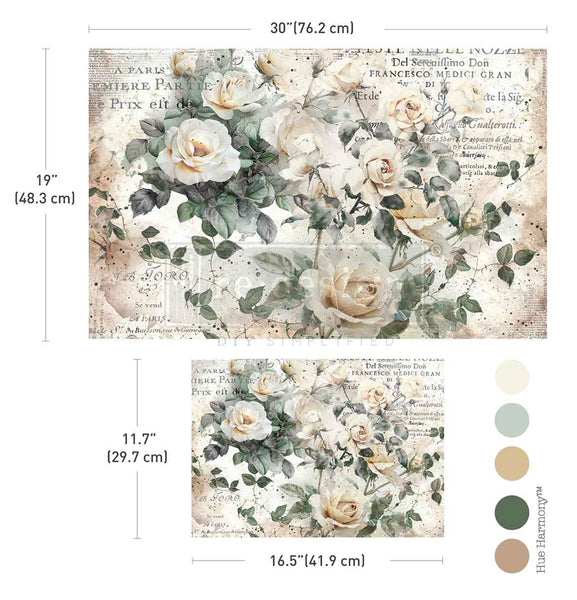 DOUBLE DELIGHT DECOUPAGE FIBER PAPER SET – MY GARDEN WHIMSY