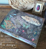 Ephemera Enclave Redesign with Prima Middy Foil Transfer