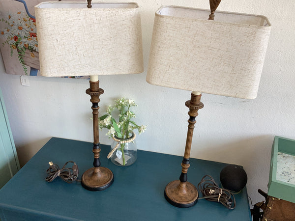 Stick Lamps - pair