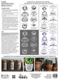 Traditional Pots IOD TRANSFER 12X16 PAD