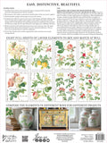 Rose Botanical IOD TRANSFER 12X16 PAD